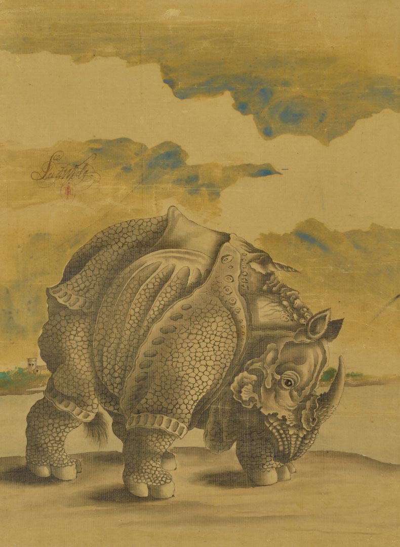 石川孟高 「犀図」
