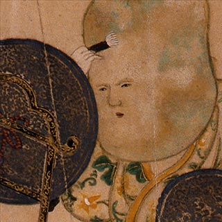 小川破笠「なぞなぞ瓢箪と茄子図」 – 摘水軒記念文化振興財団・江戸