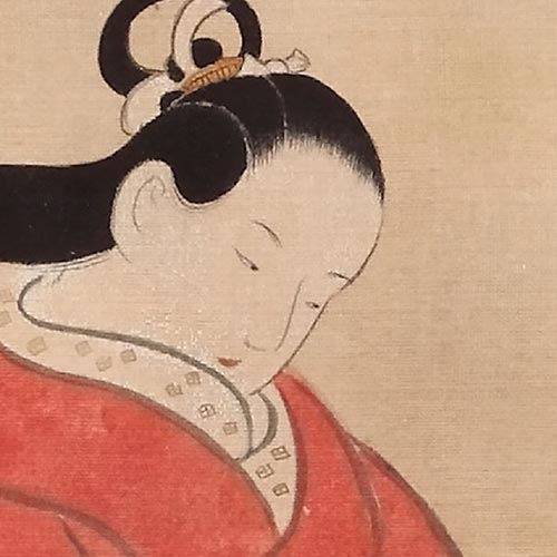 初代鳥居清信「春秋図巻-第一巻第一図」