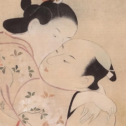 初代鳥居清信「春秋図巻-第二巻第八図」