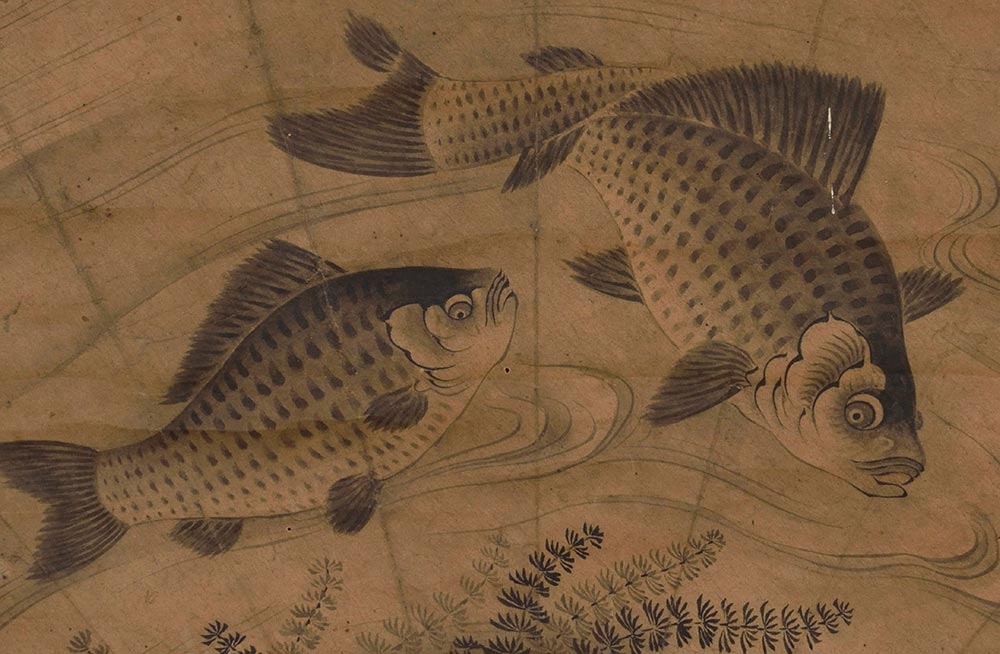 作者不詳「鮒の図」