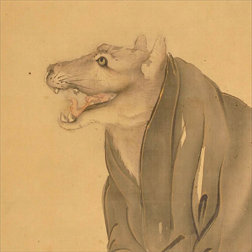 岸良「狼図」