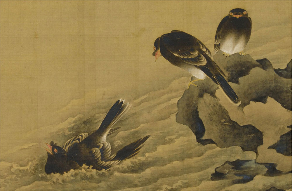 藤子真「松濤隺遊図」